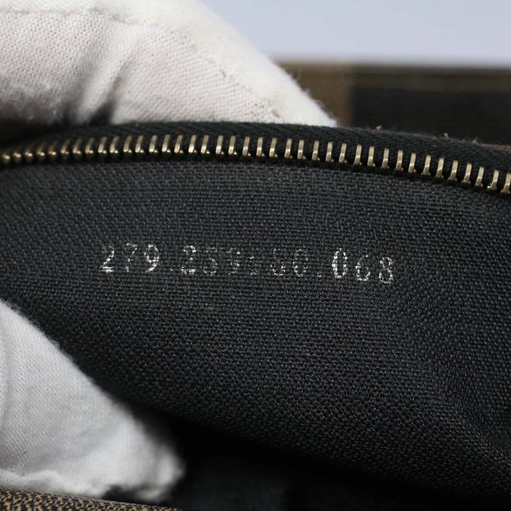 FENDI Pecan Canvas Shoulder Bag Brown Auth ep1432 - Picture 12 of 16